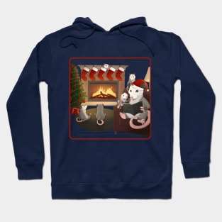 Christmas possums Hoodie